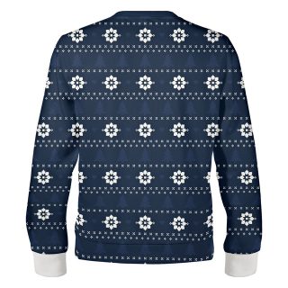 Navy Snowflake